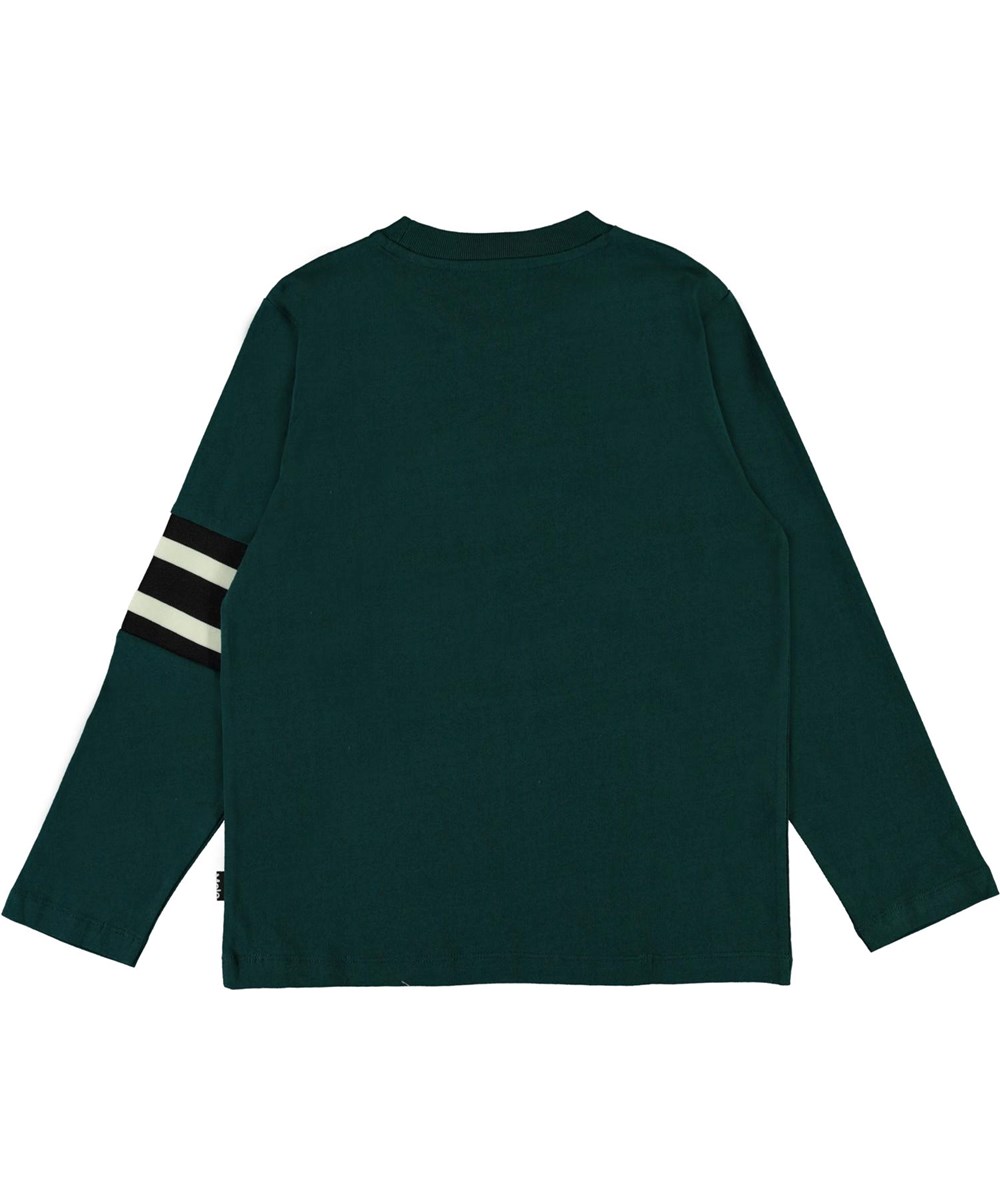 Ras - Night Forest - Green top with stripes