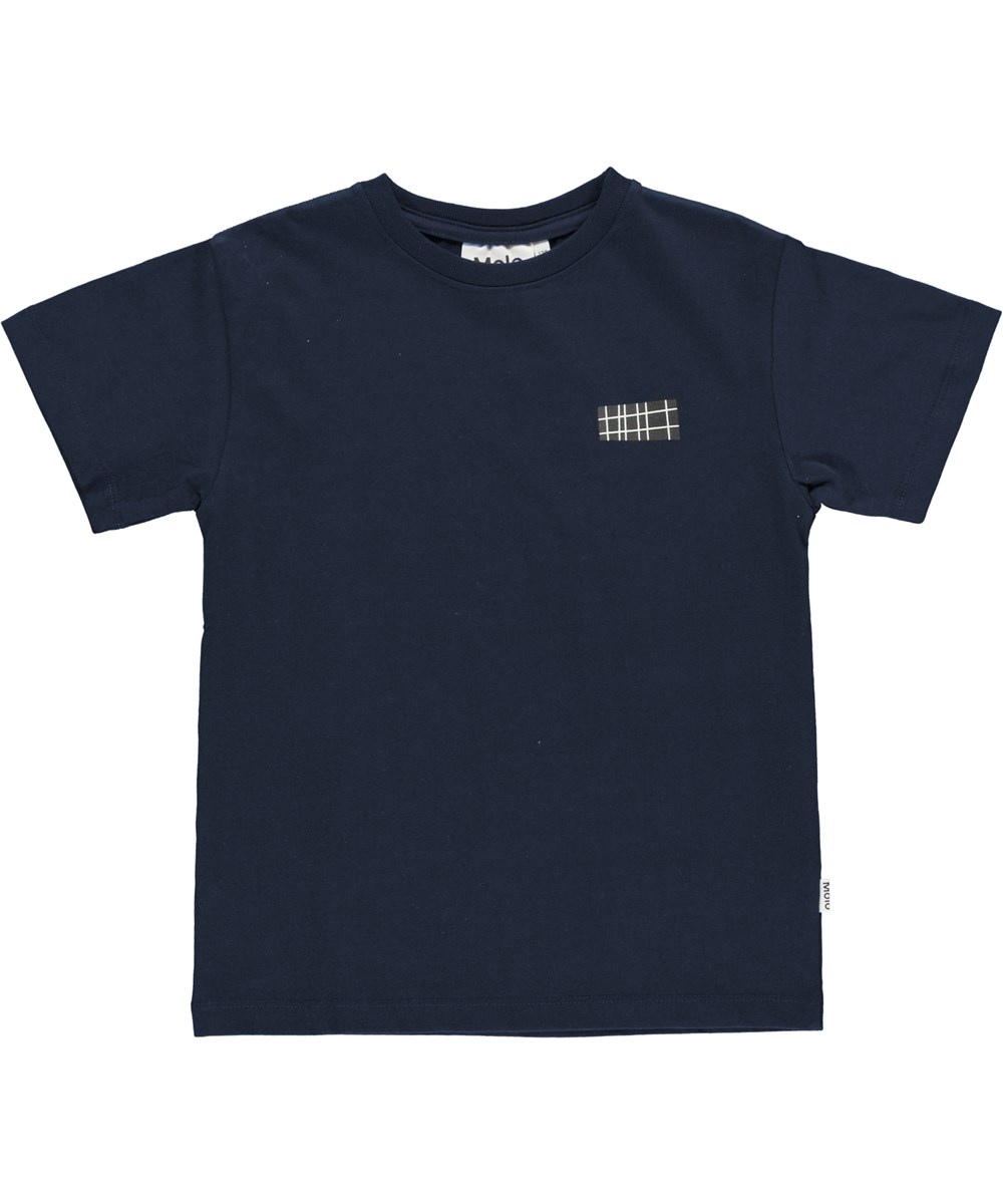 Rasmus 2-pack - Galaxy Grey - 2-pack orgainc t-shirt grey and blue