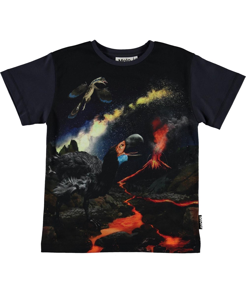 Rasmus - Wild Past - Organic t-shirt with animals
