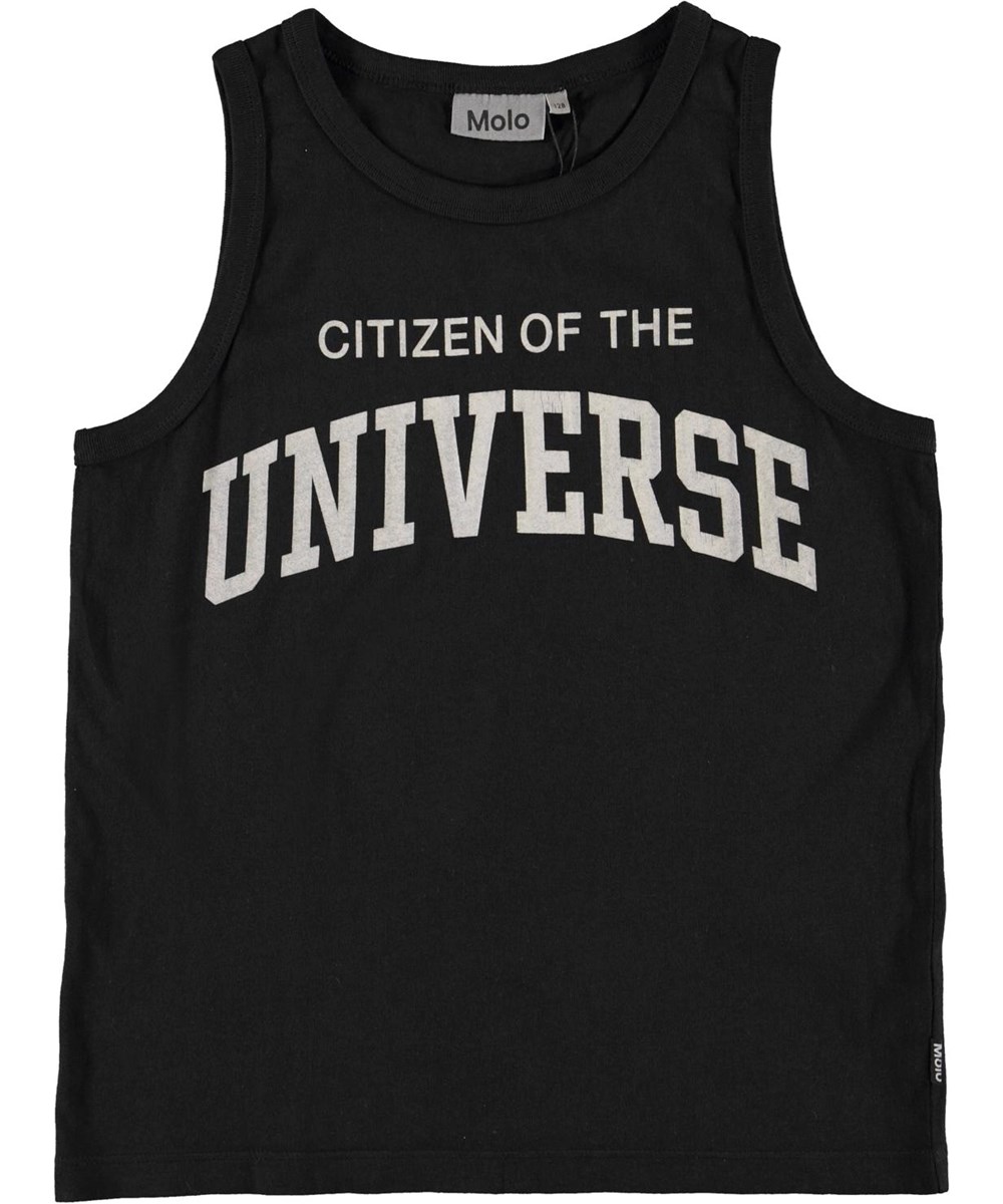 Rave - Black - Black organic vest