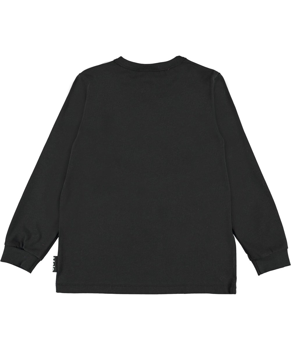 Rez - Entirety - Black organic top with airplane and eagles 