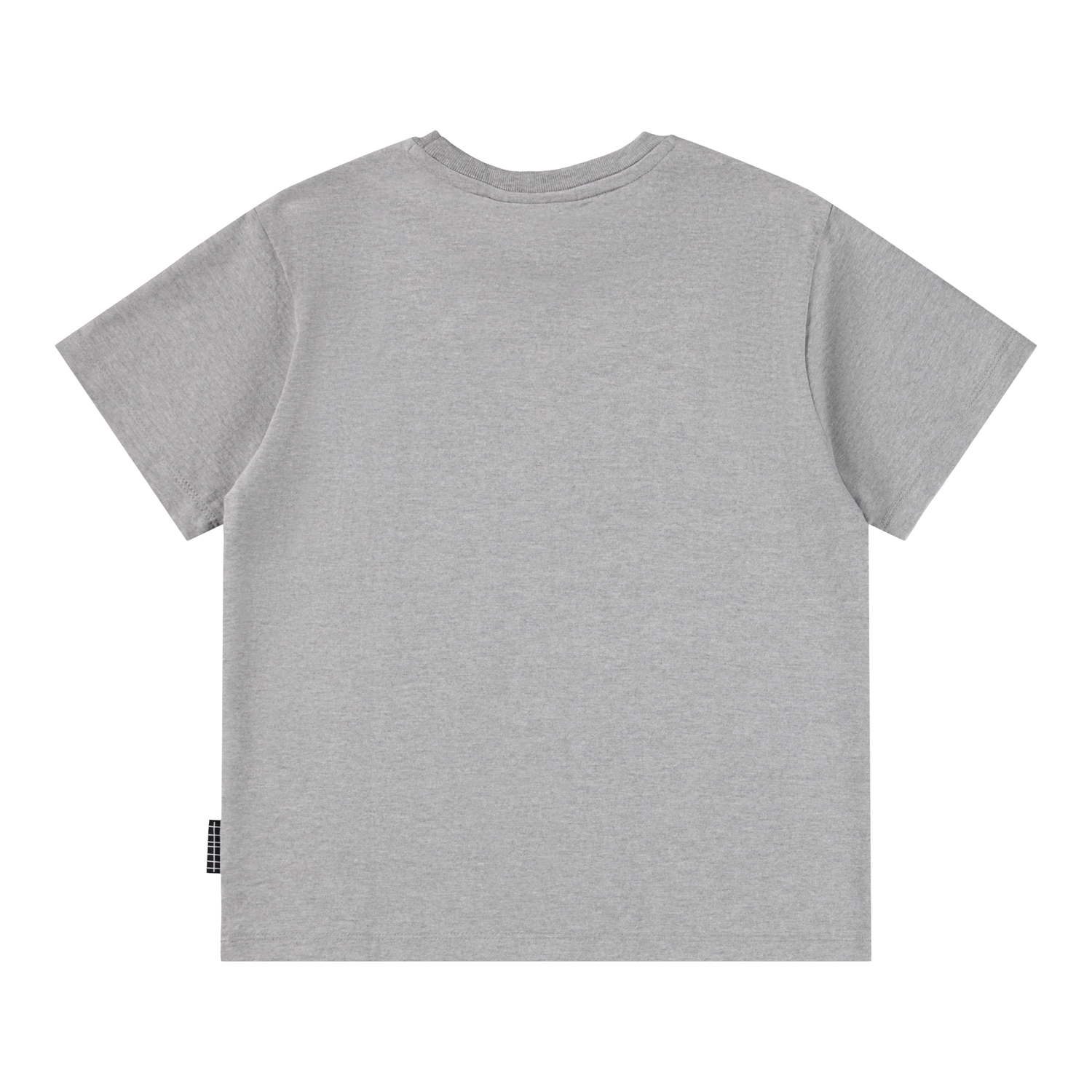 Tシャツ・カットソー RAKKI SS25 T-shirts (T CROWN NM GRIGIO MELANGE) Riley - Grey Melange - Grey melange T-shirt for children