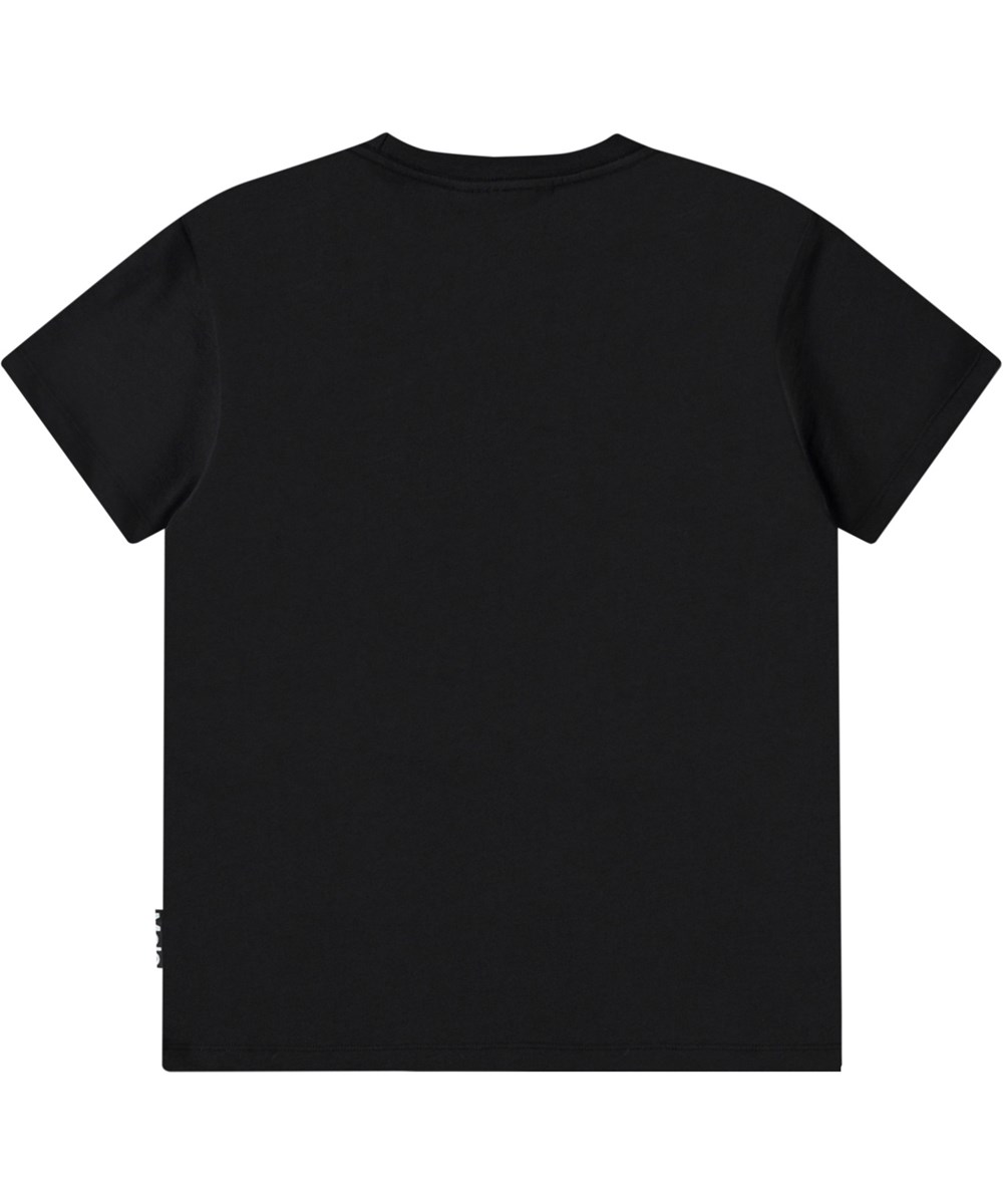 Riley - Water Wheelie - T-shirt with print for children in soft organic cotton with short sleeves and ribbed neckline.