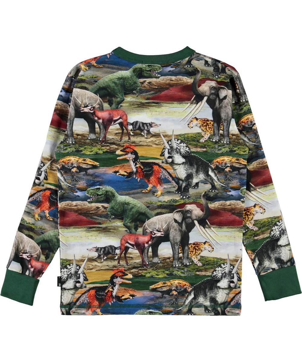 Rill - Ancient World - Organic top with prehistoric animals 