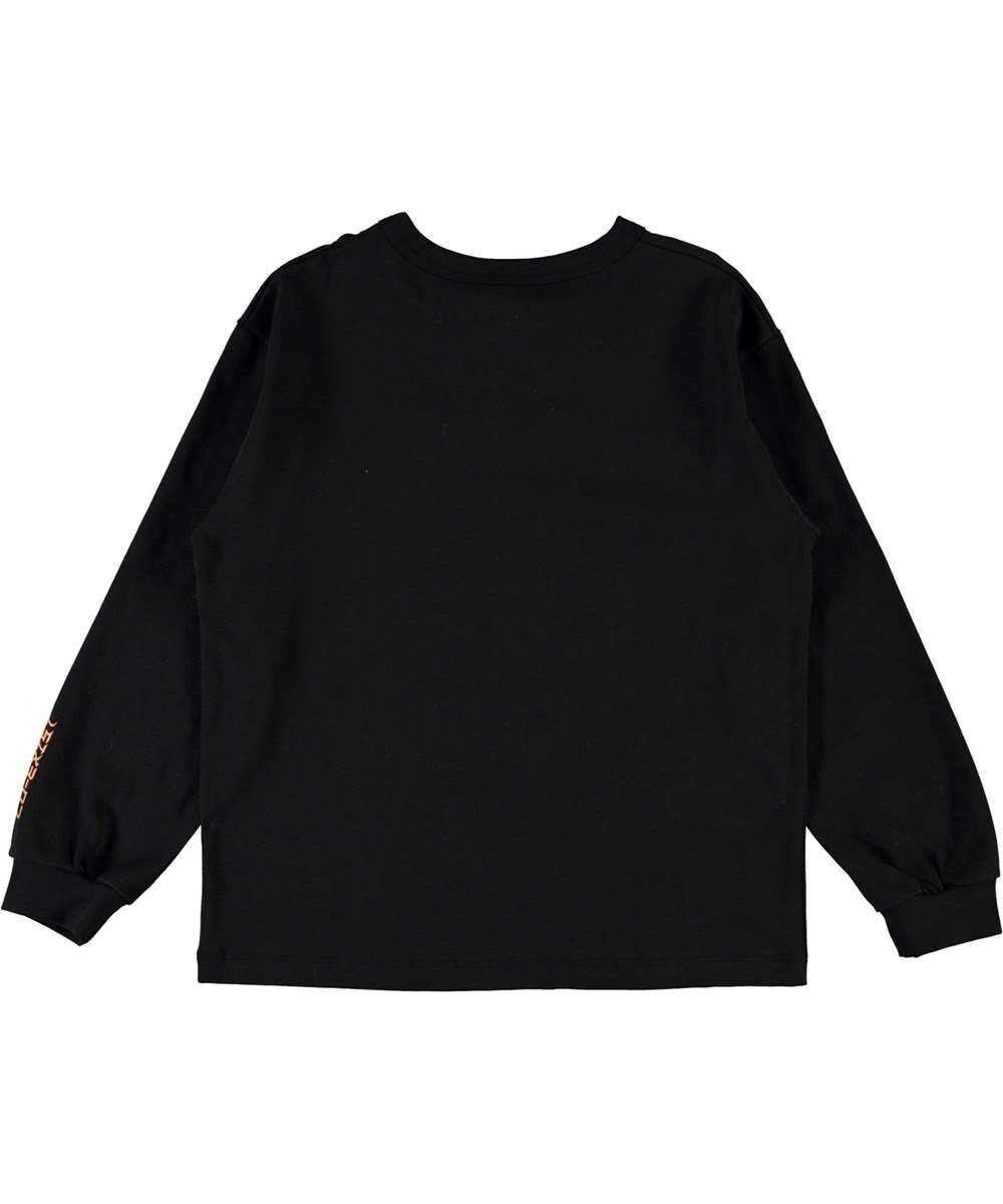 Rin - Techno World - Black organic top one world