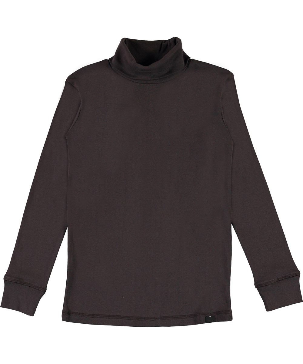Rip - Brown Darkness - Dark brown organic roll-neck