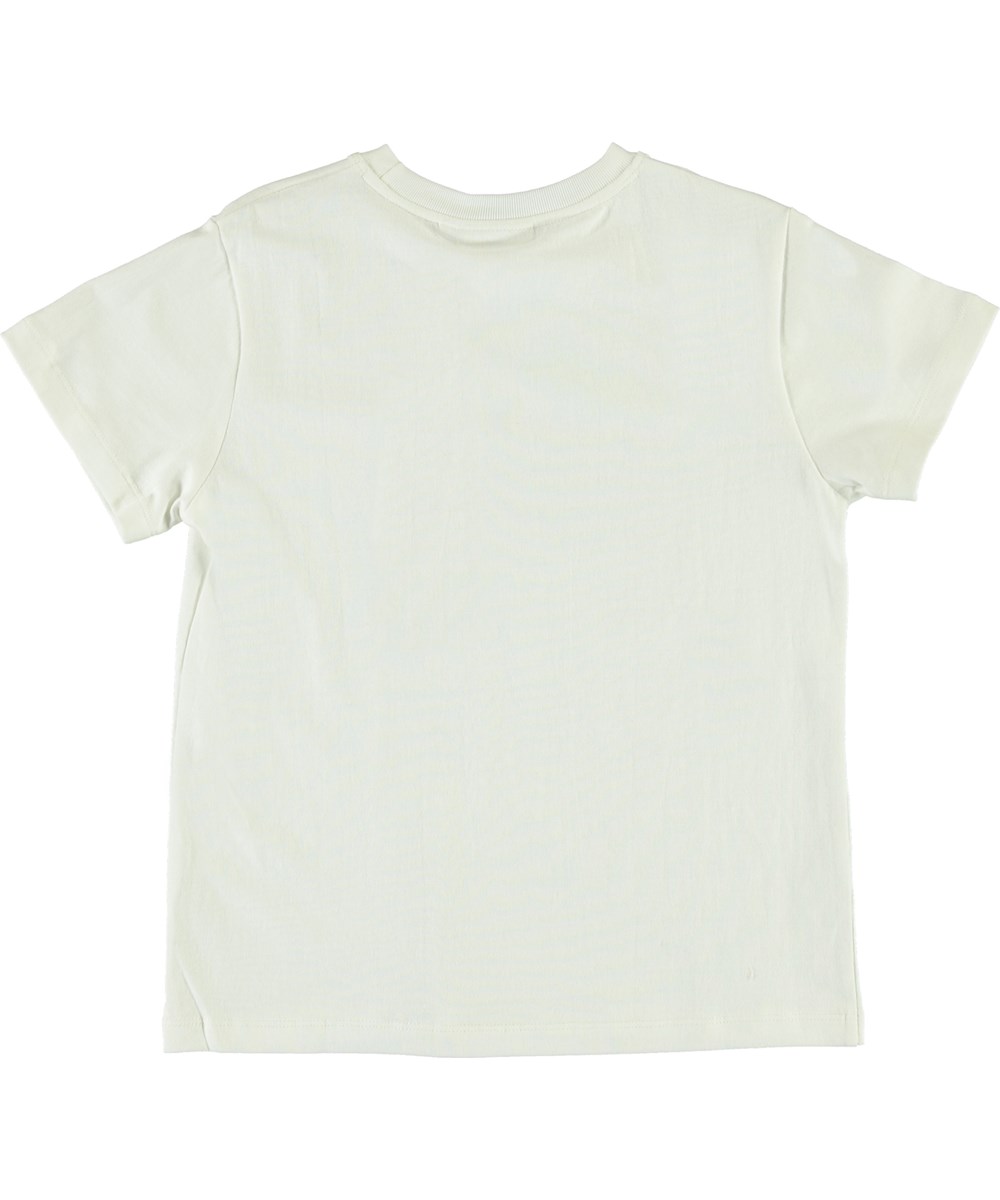 Roxo - Blue Surfer - White t-shirt with surfer print