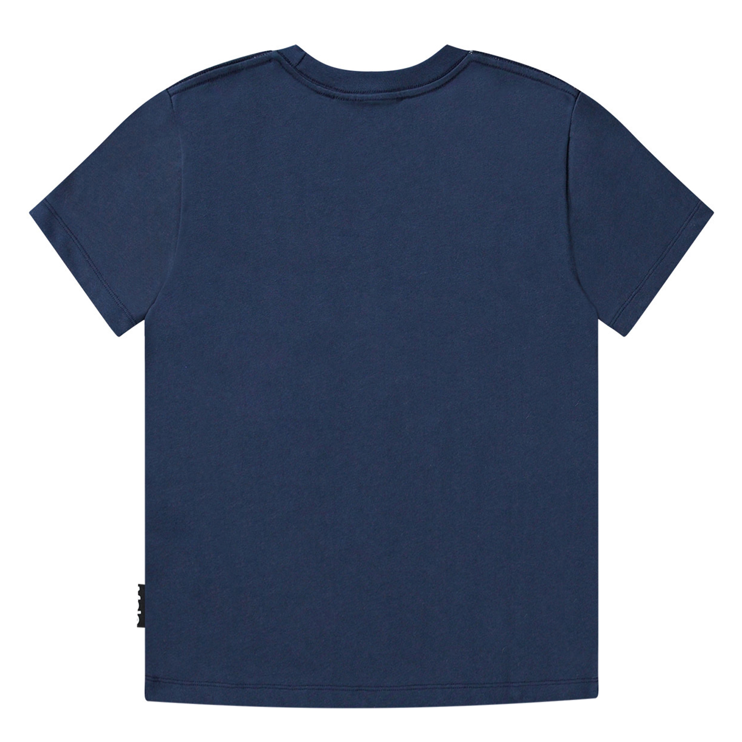 Roxo - Puma Blue - Blue T-shirt in organic cotton with a