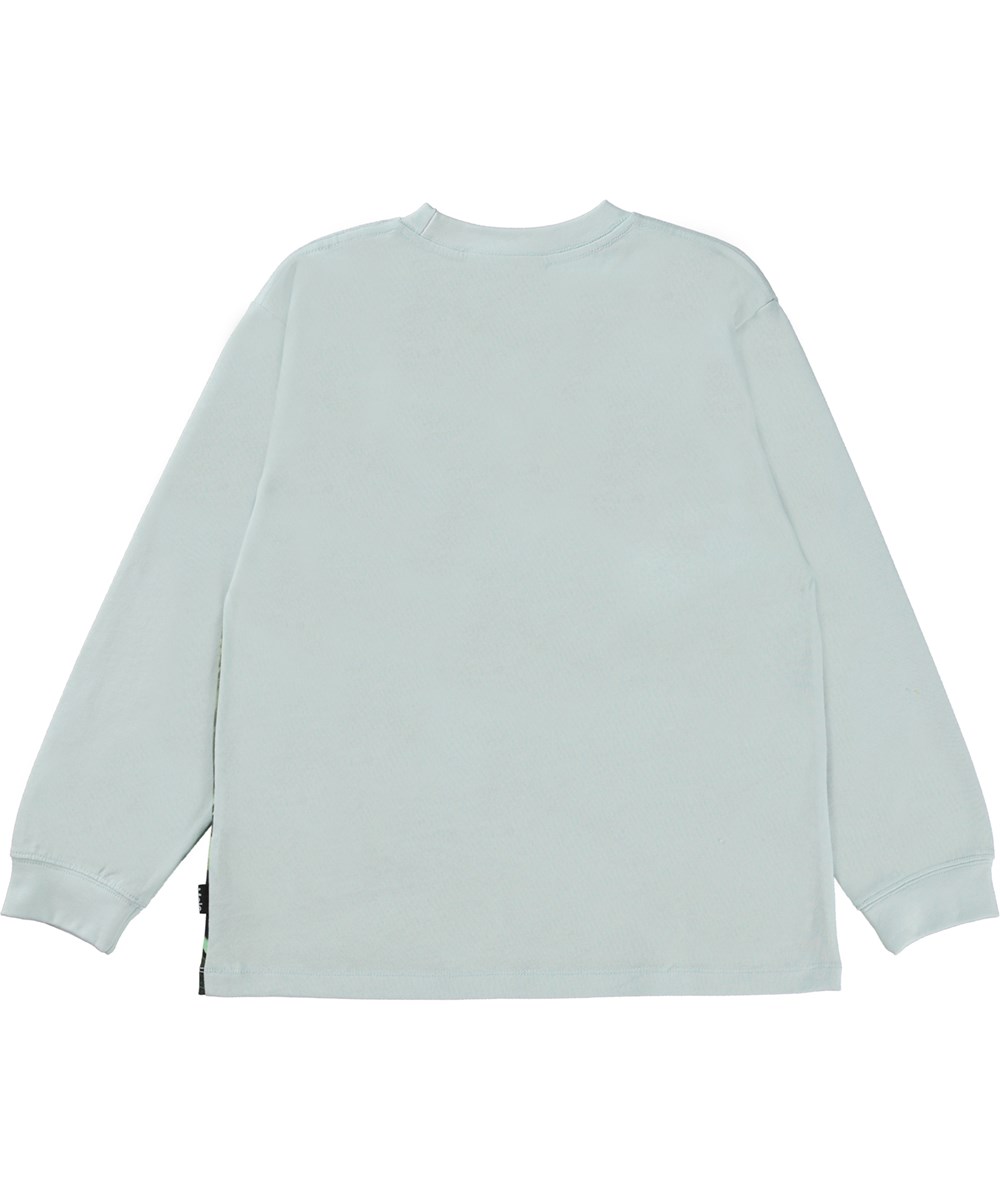 Rube - Tapir Friends - Light blue t-shirt with tapirs and parrot print