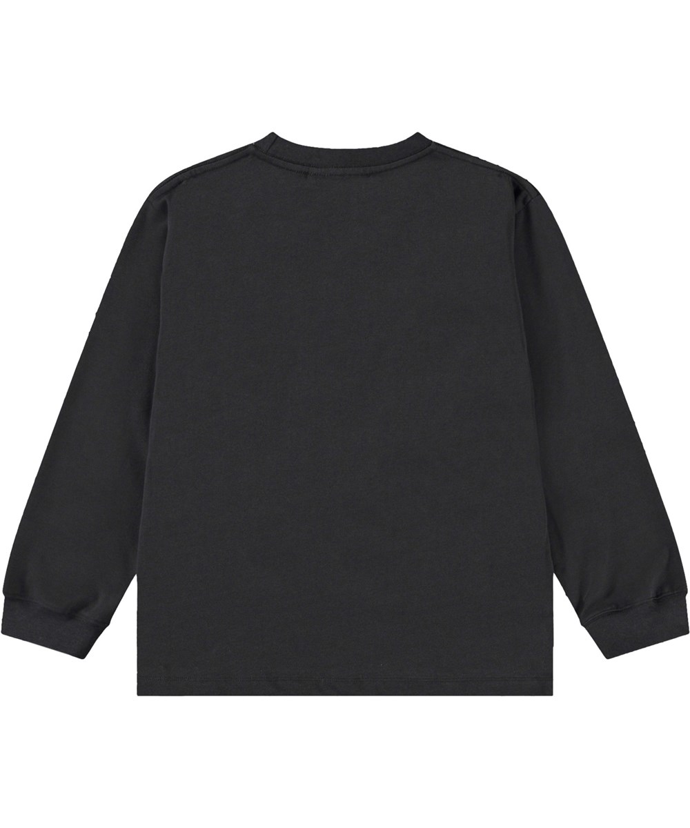 Rube - Water Wheelie - Long-sleeved top for children in organic cotton with ribbed neckline and sleeves, as well as a loose fit.