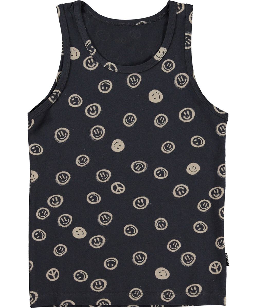 Jayden 2-pack - Happy Sky - 2-pack organic vests 