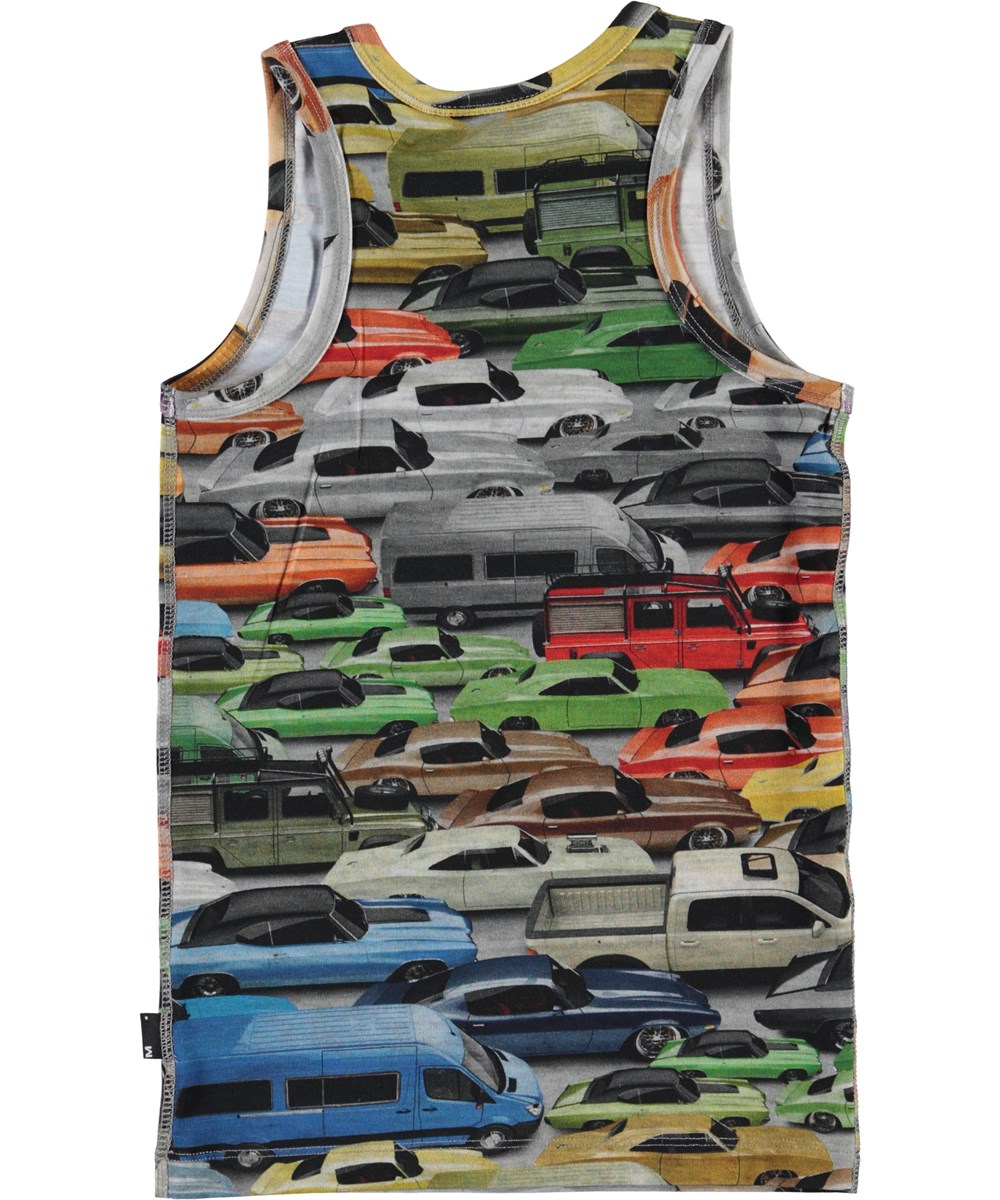 Jim - Cars - Vest with car print