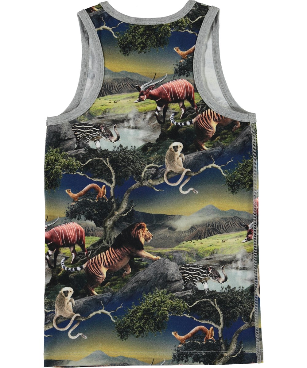 Jim - Future Animals - Organic vest with animals 