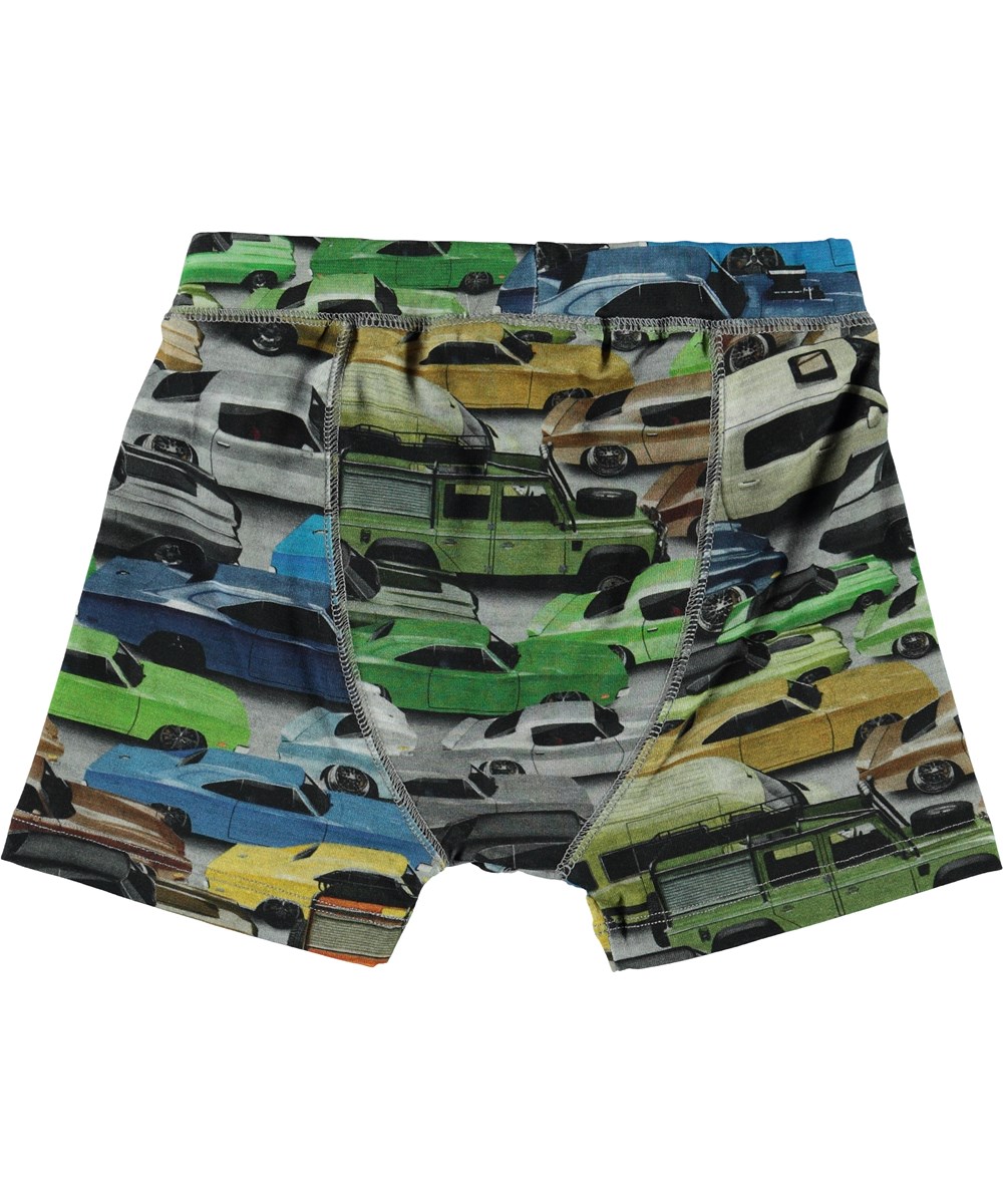 Jon - Cars - Boxershorts with car print 