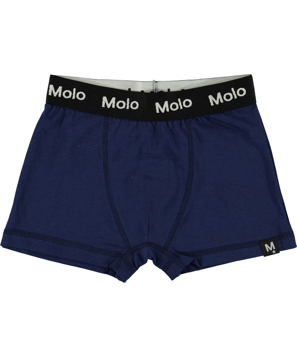 Justin 2-Pack - Dark Navy - 2-pack organic boxershorts