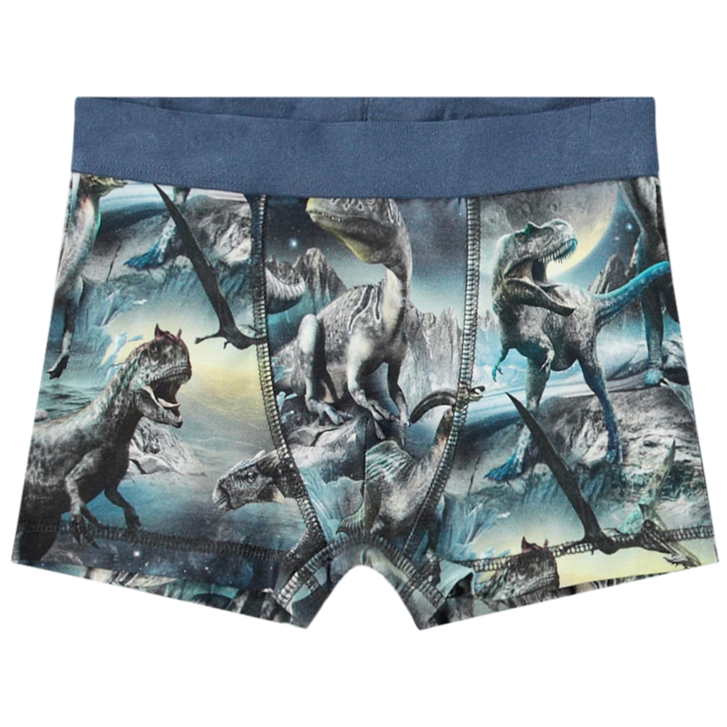 Justin 2-pack - Dinos Calm - 2-pack boxershorts made from organic