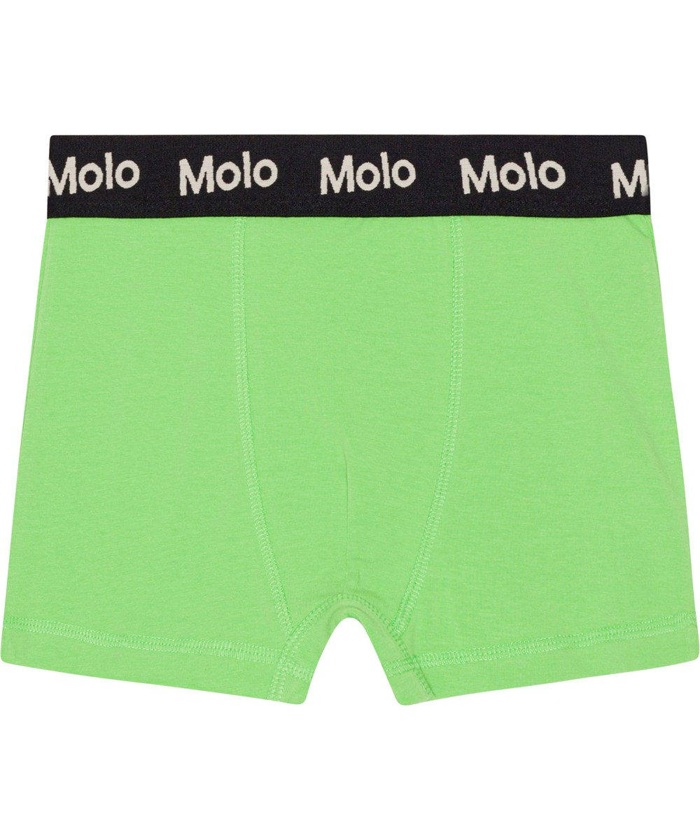 Justin 2-pack - Grass Smiles - 2-pack organic boxershorts