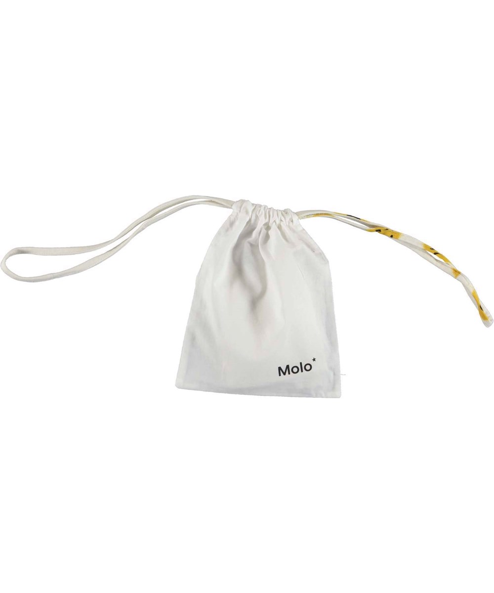 Justin 2-pack - Ivory Smiles - 2-pack boxer shorts in white and yellow smileys