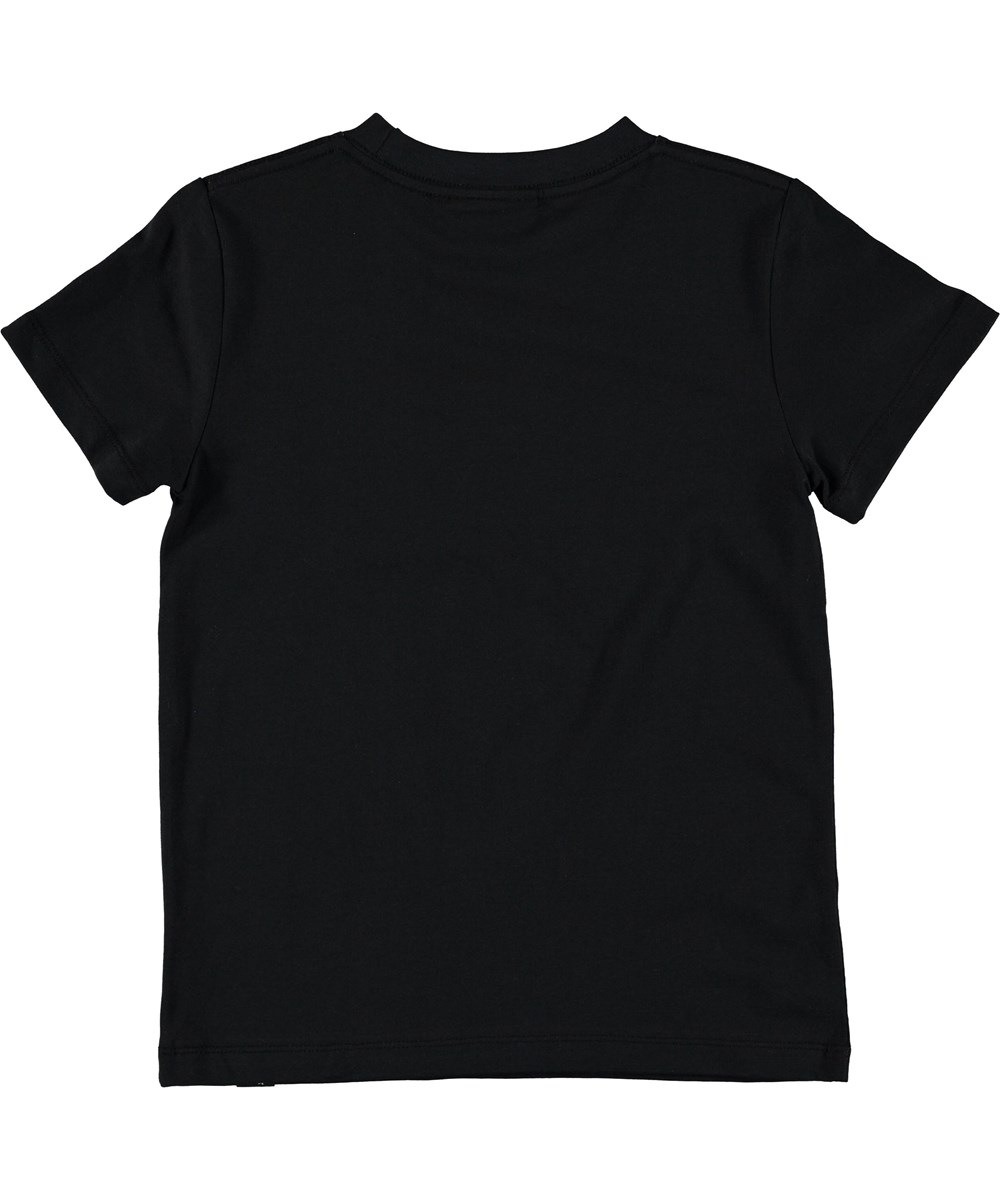 Raymont - Night Vision - Zwart t-shirt met groene print.