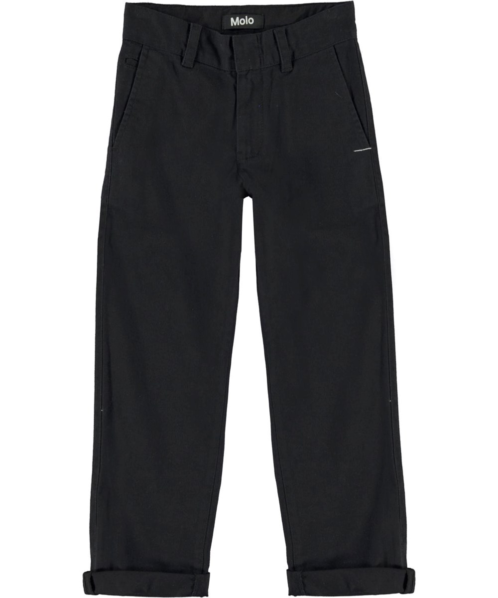 Ace - Black - Sorte chino bukser