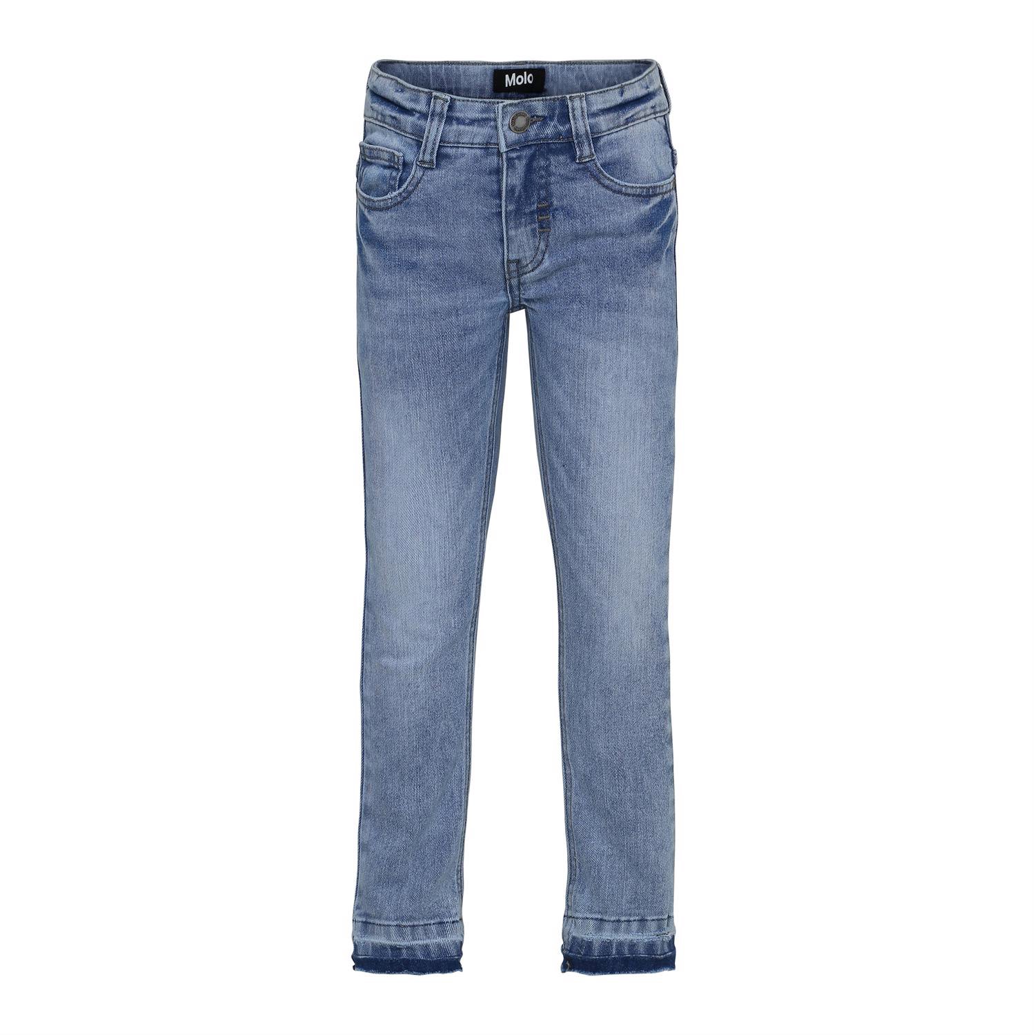 Aksel - Ash Blue - Blå slim denim jeans 