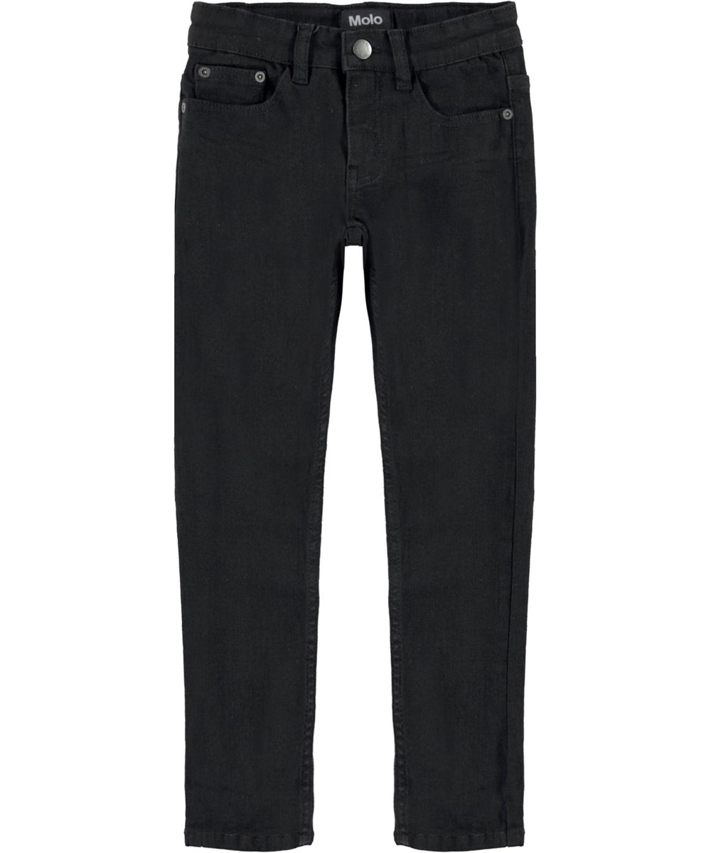 Aksel - Black - Slim fit sorte jeans