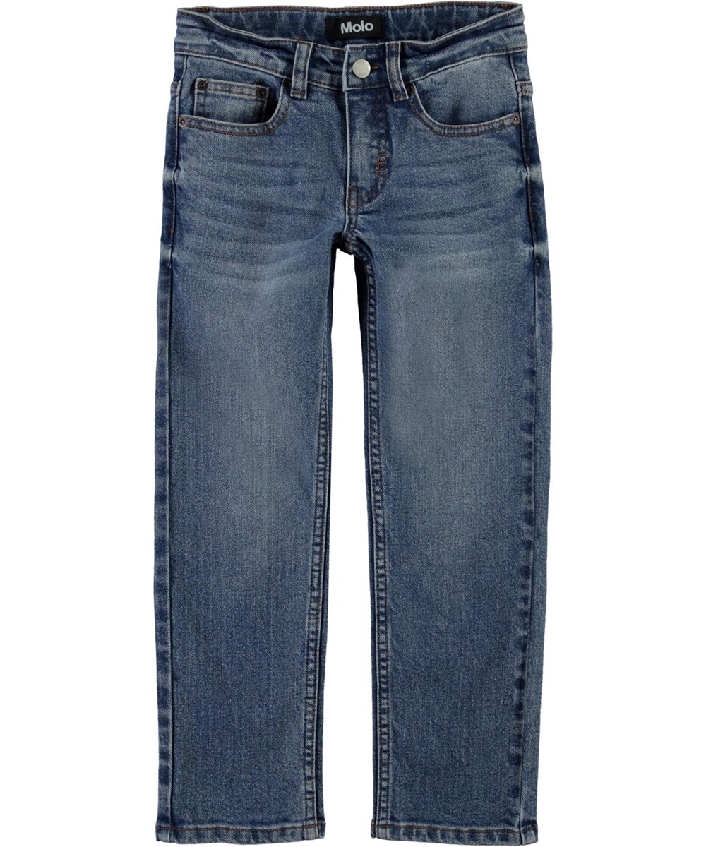 Alon - Worn Denim - Blå jeans med behagelig pasform