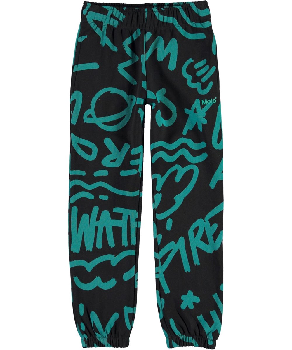 Am - Elements - Økologiske brune sweatpants 