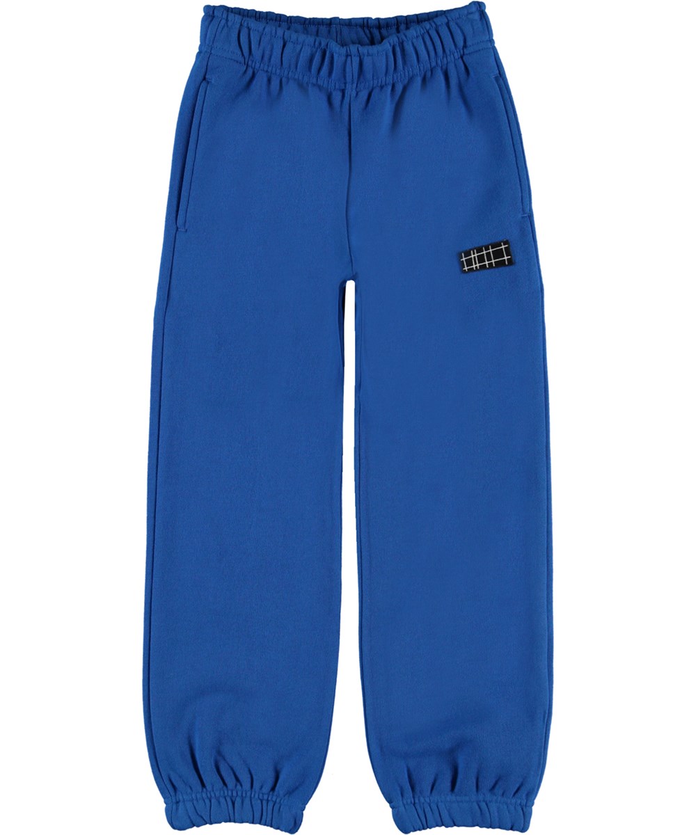 Ams - Royal Blue - Blå sweat pants.