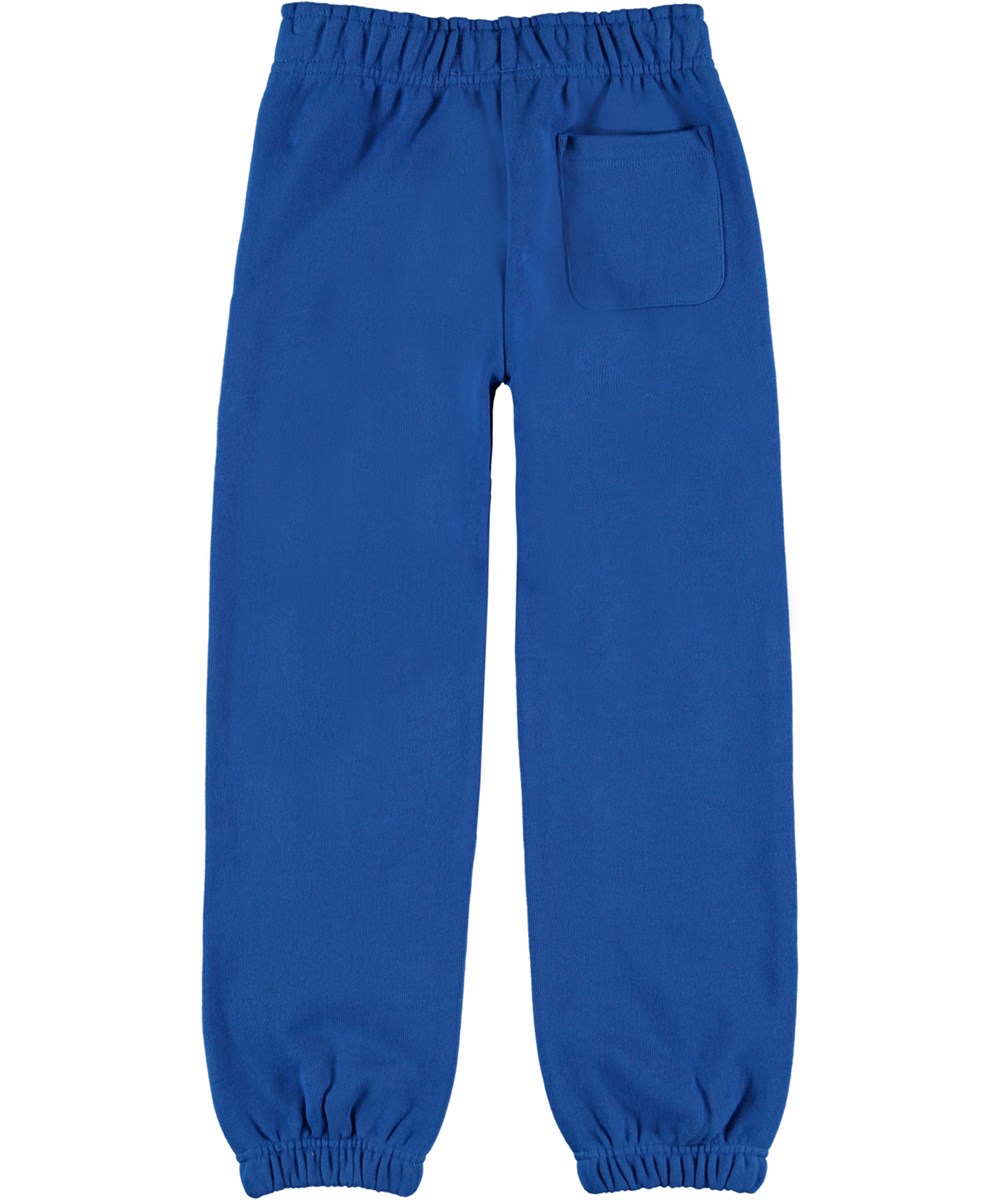 Ams - Royal Blue - Blå sweat pants.