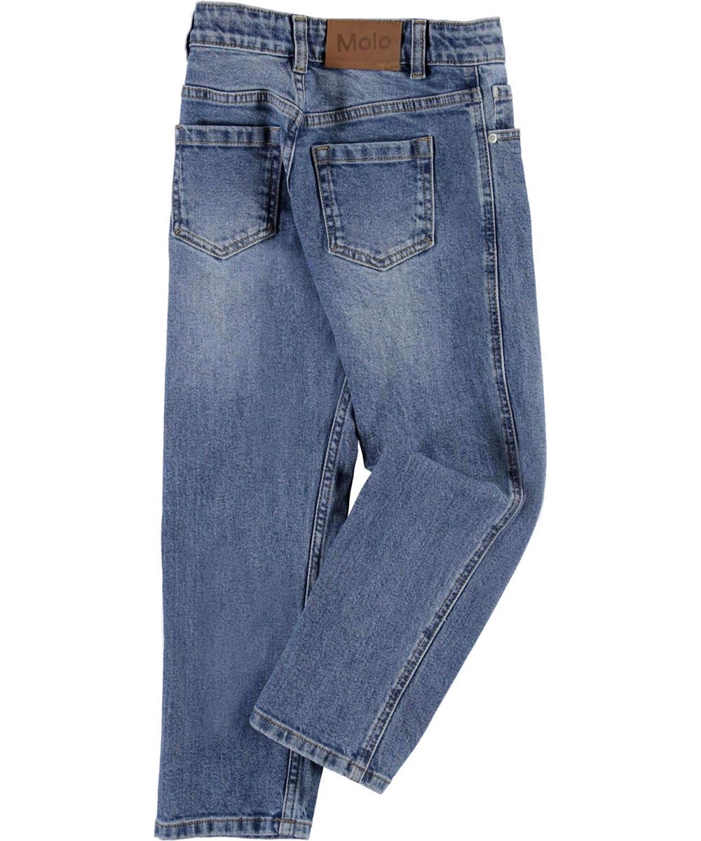 Andy - Stone Blue - Mellemblå denim jeans.