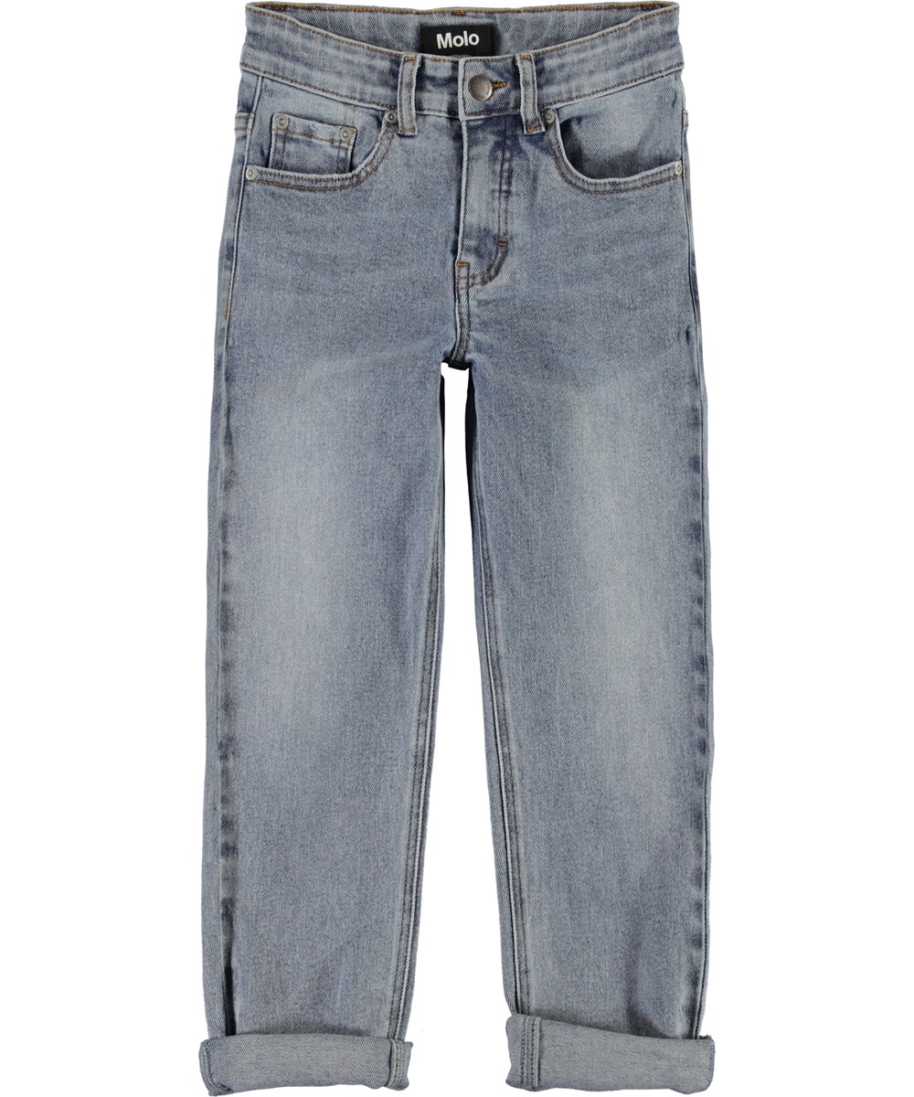 Andy - Stone Blue - Afslappede blå jeans