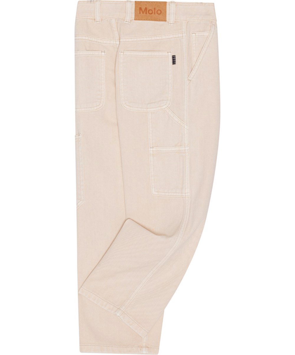 Archer - Naturelle - Sandfarvede workwear bukser