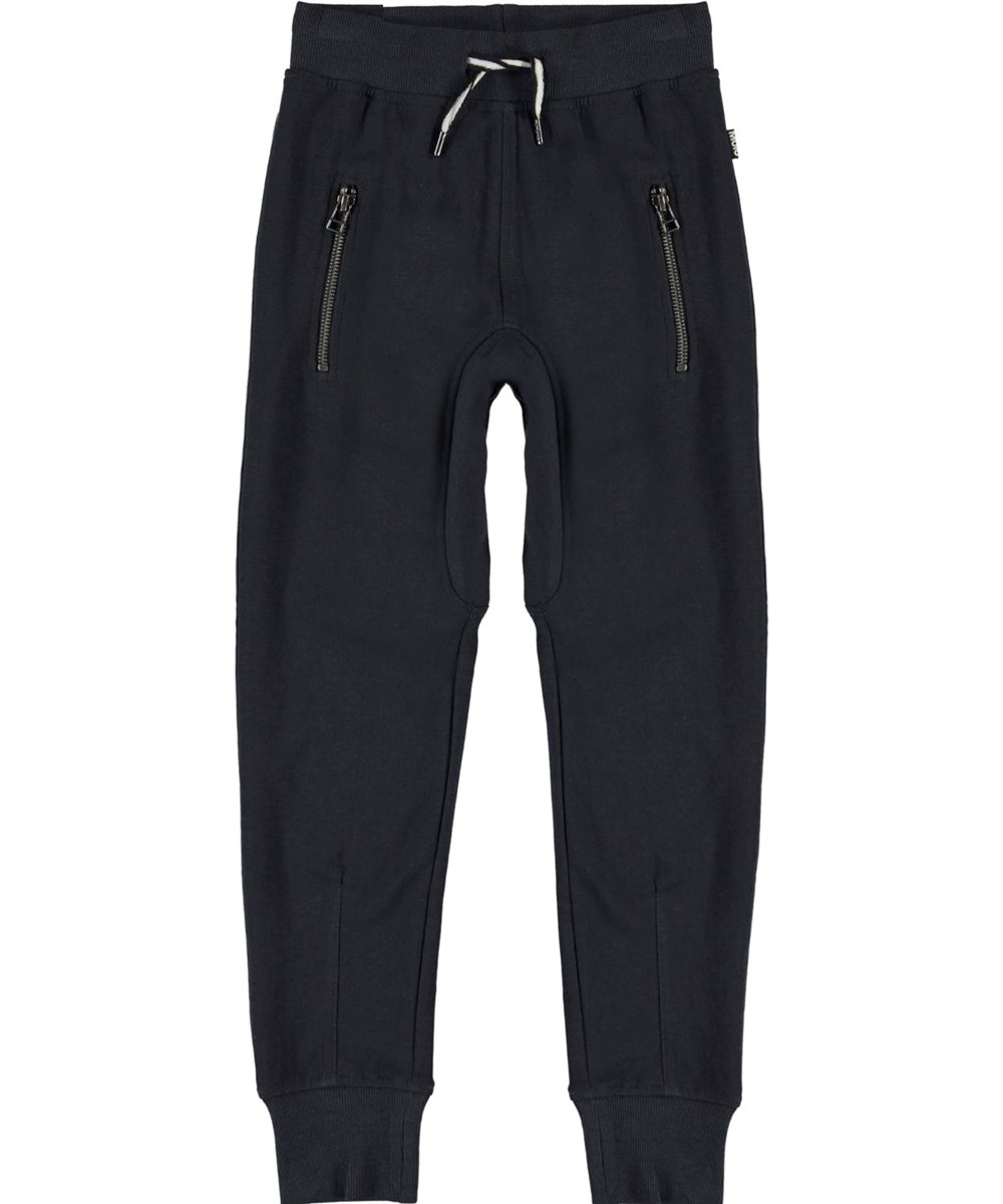 Ashton - Dark Navy - Blå behagelige sweatpants