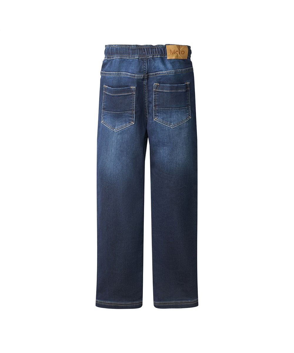 Augustino - Dark Indigo - Blå bløde jeans med en behagelig pasform
