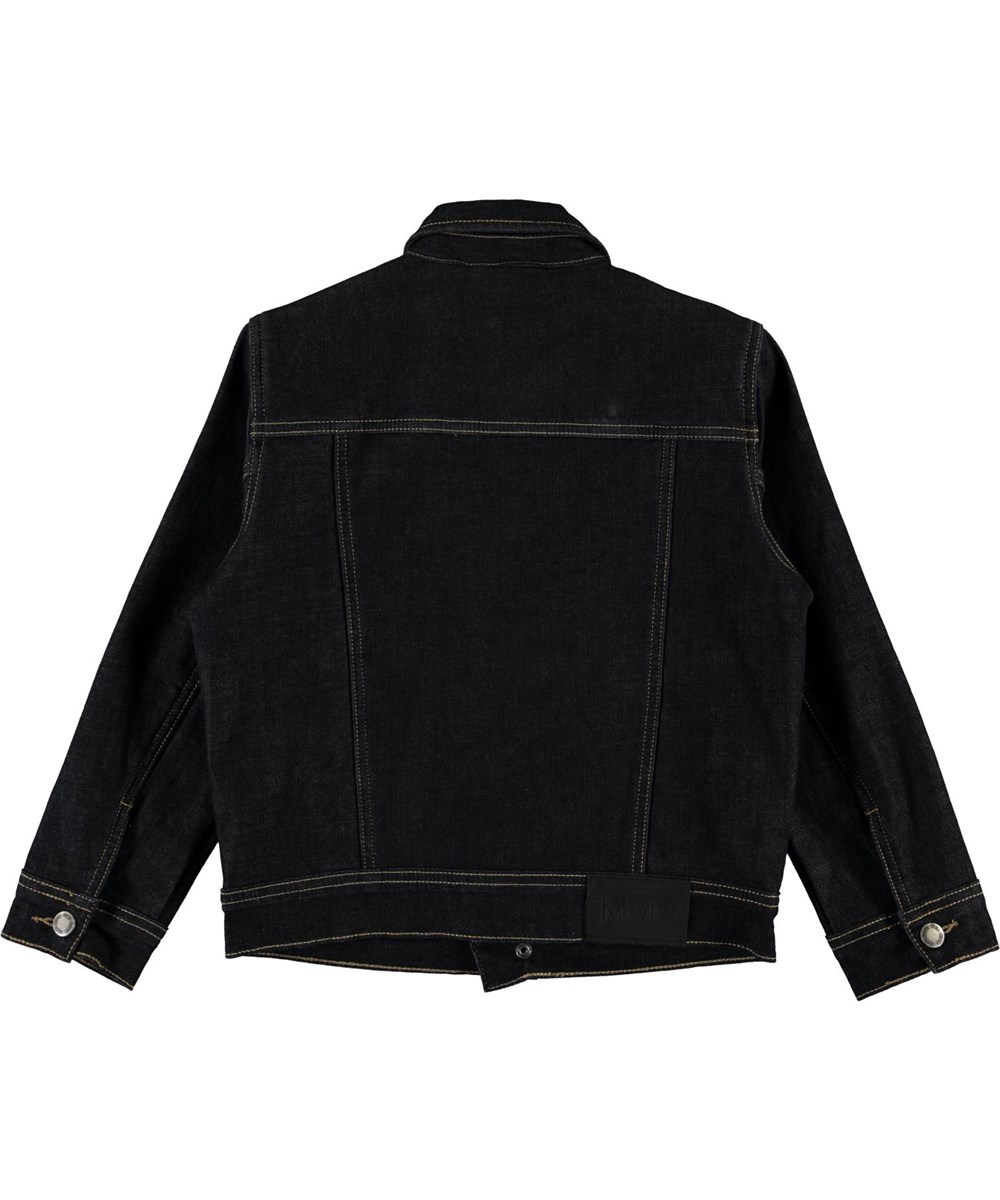 Harald - Dark Indigo - Mørkeblå denim jakke