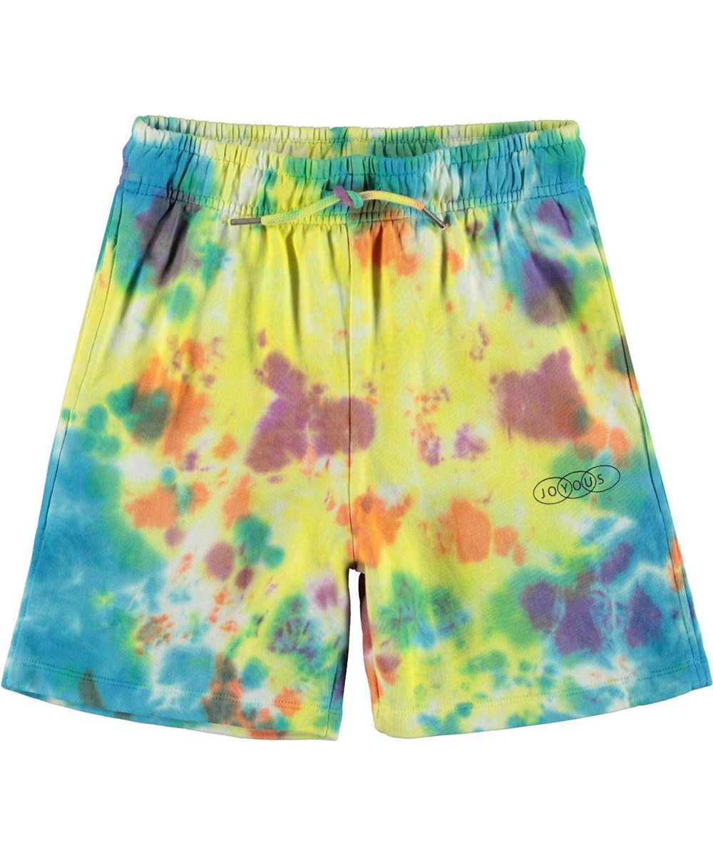 Adian - Colour Smash - Sweat shorts i multi farvet print.