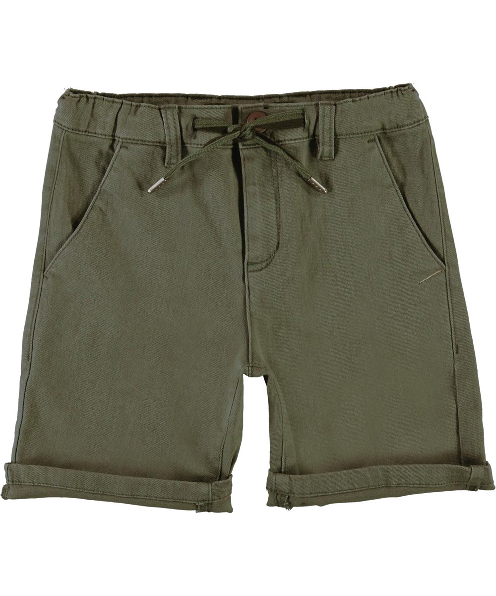 Ajvin - Vegetation - Grønne chino shorts
