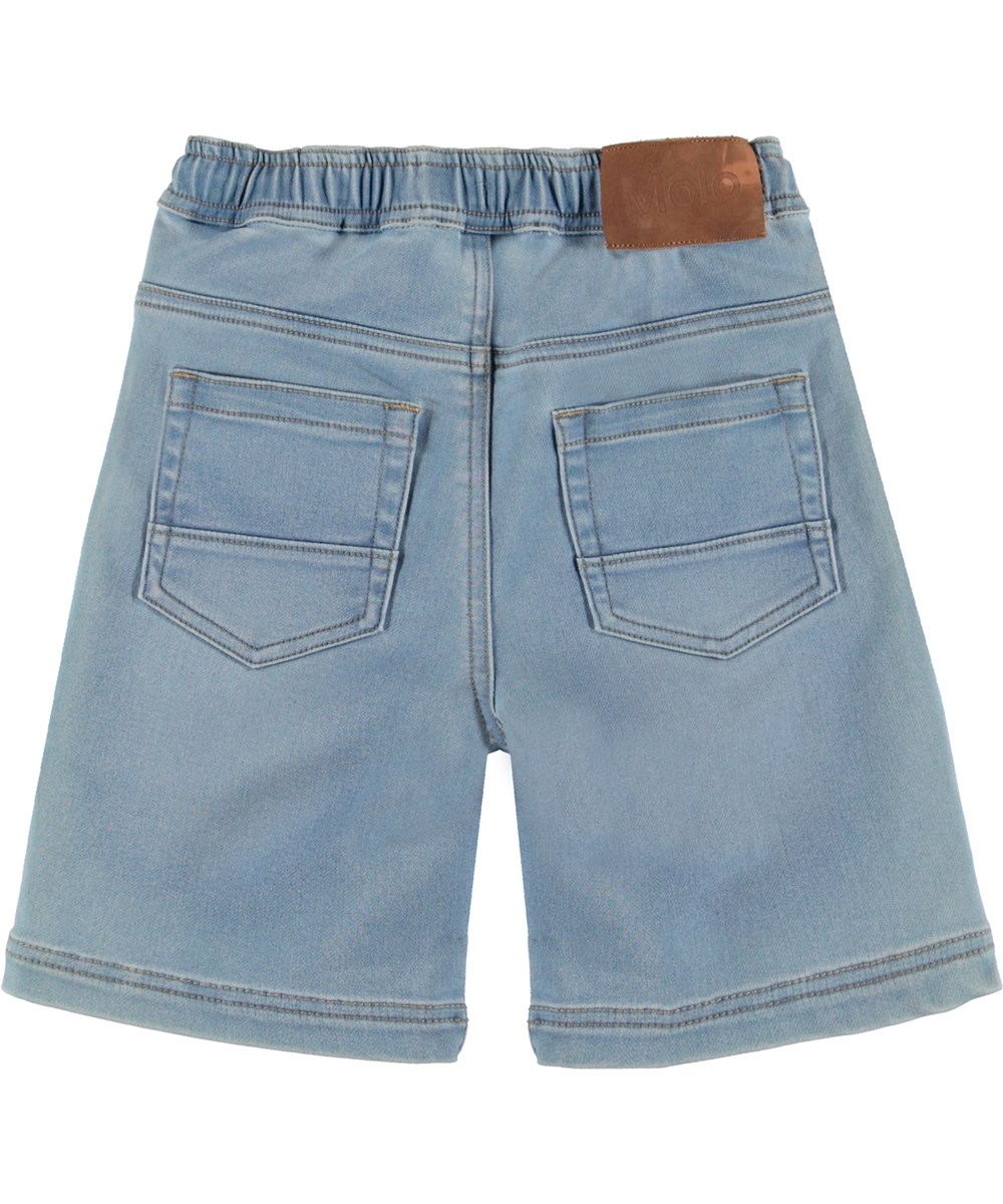 Ali - Soft Denim Blue - Denim shorts i lys blå vask.