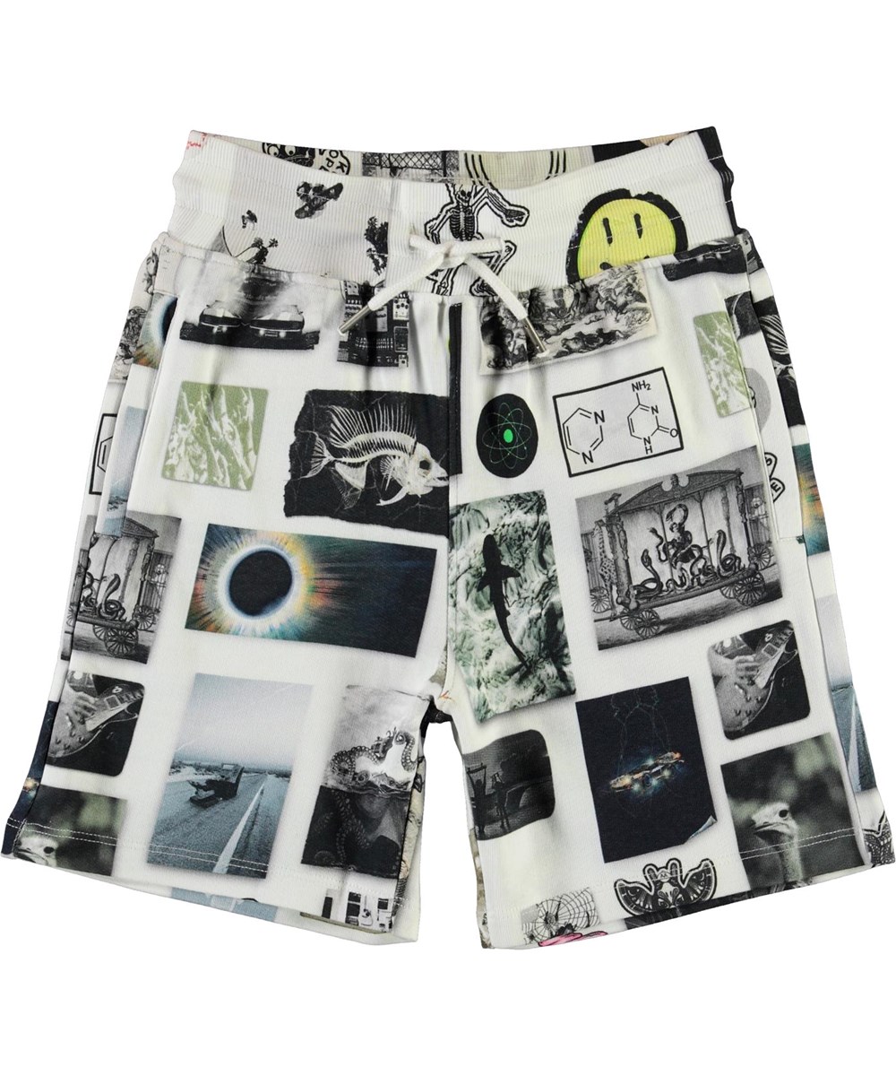 Alw - Scrapbook - Shorts med foto print