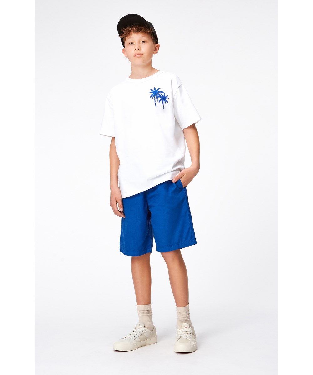 Arrow - Reef Blue - Blå økologiske shorts