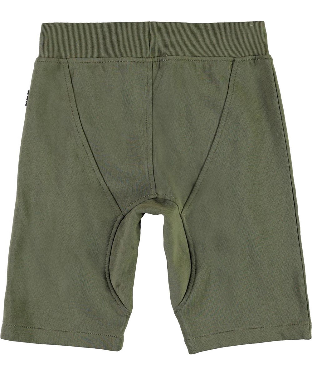 Ashtonshort - Vegetation - Økologiske grønne sweatshorts