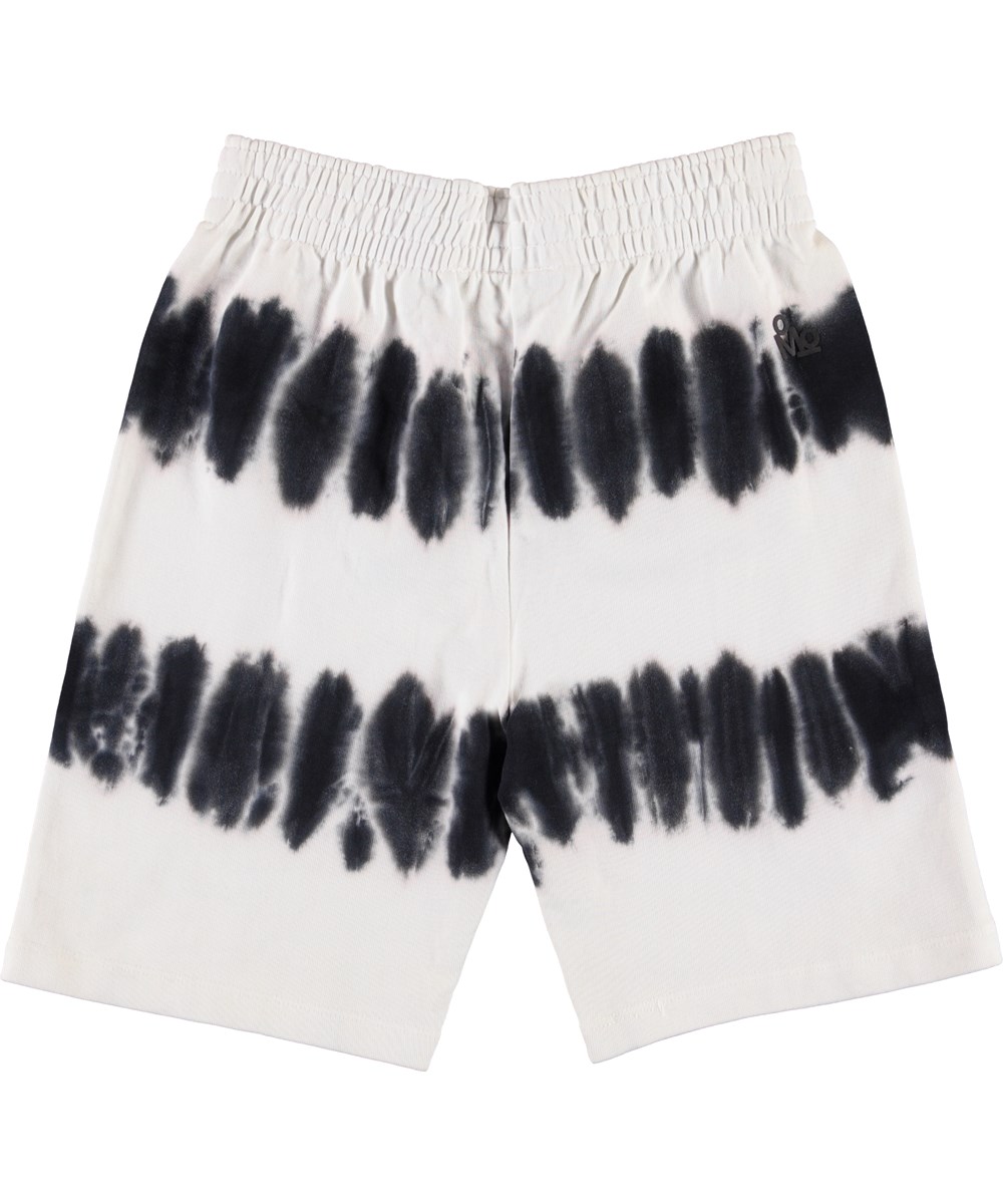 Auge - Tie Dye Stripe - Tie dye sweat shorts