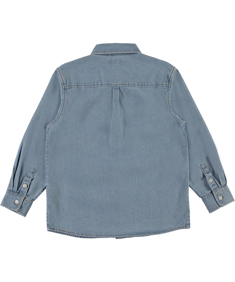 Reenoz - Light Blue Denim - Lys denim skjorte