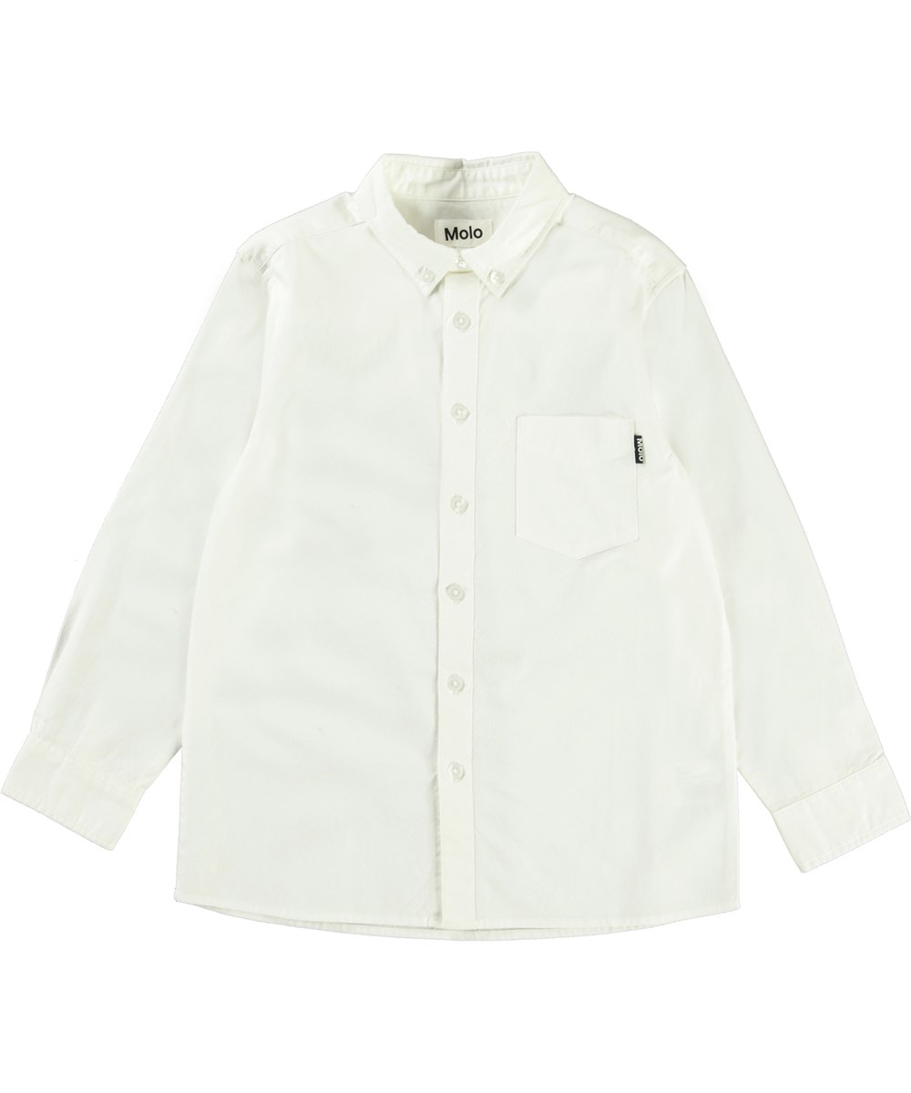 Reex - White - Hvid skjorte.