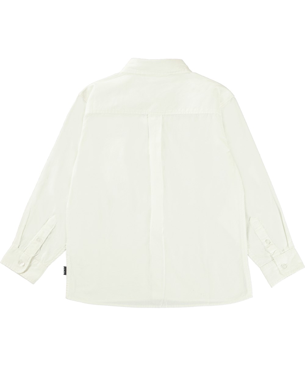 Reex - White Star - Hvid skjorte med knapper