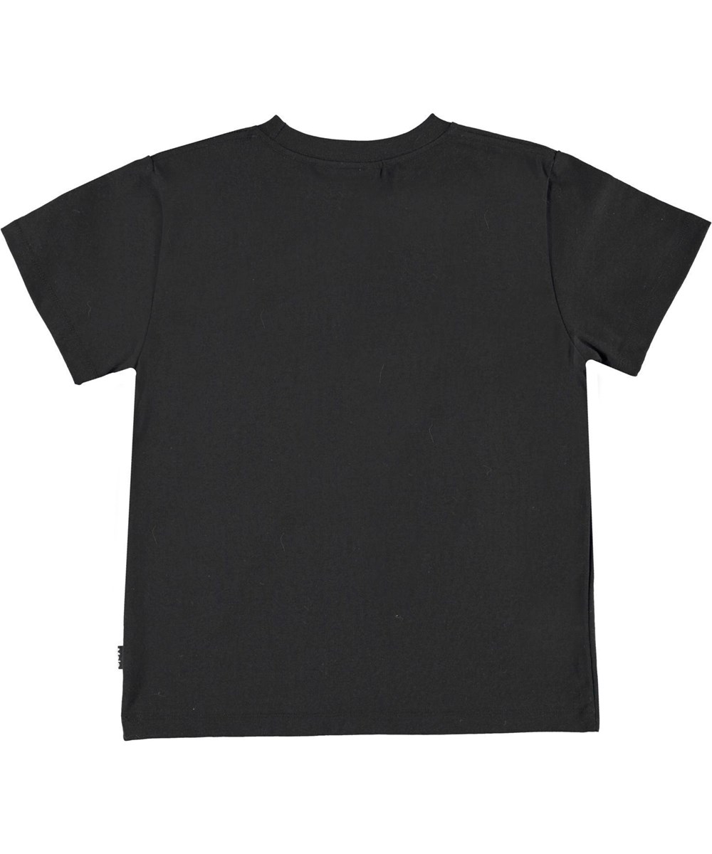 Rame - Hello Dino - Sort t-shirt med computer dinosauer print.