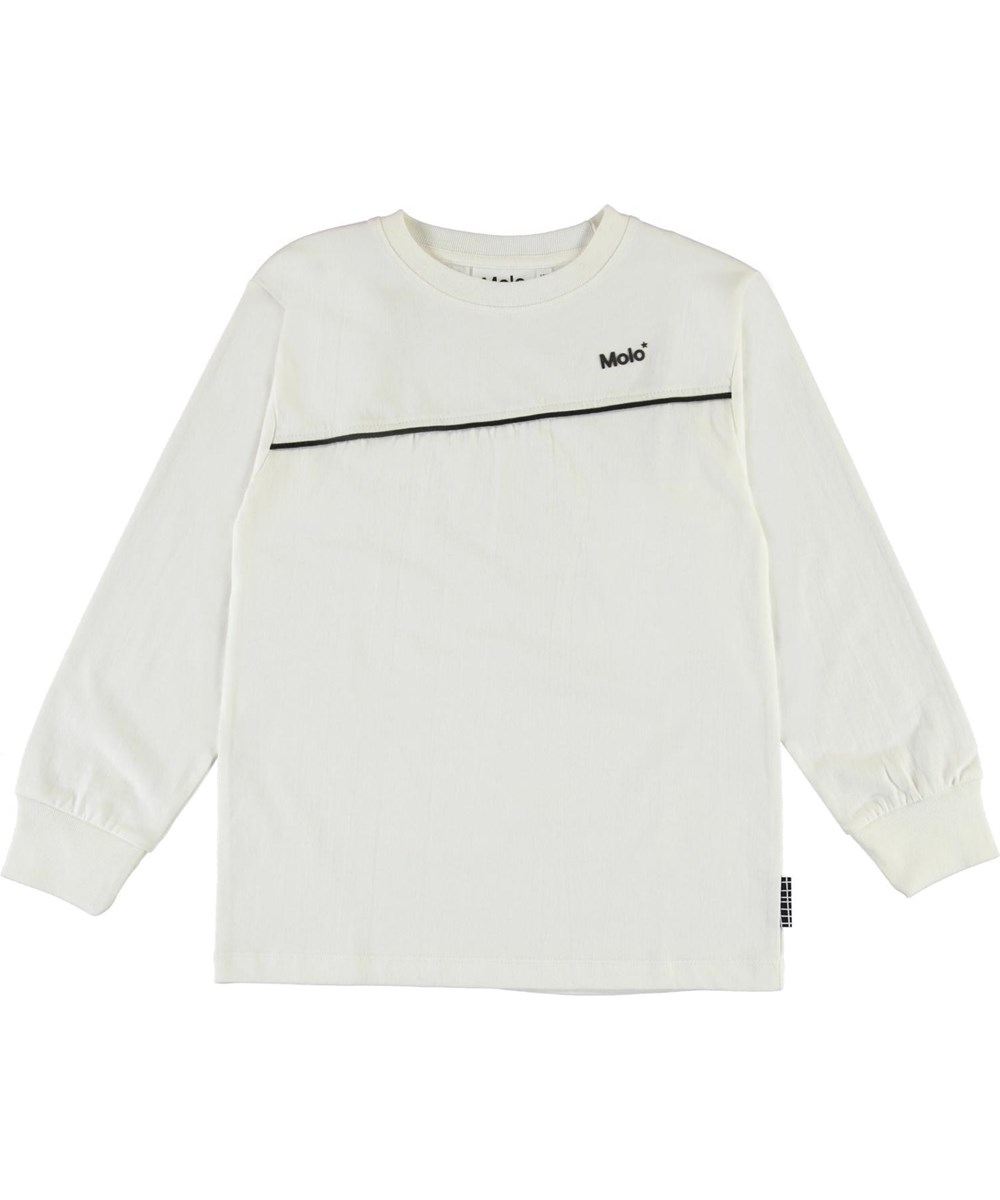 Rasmono - White - Økologisk hvid bluse 