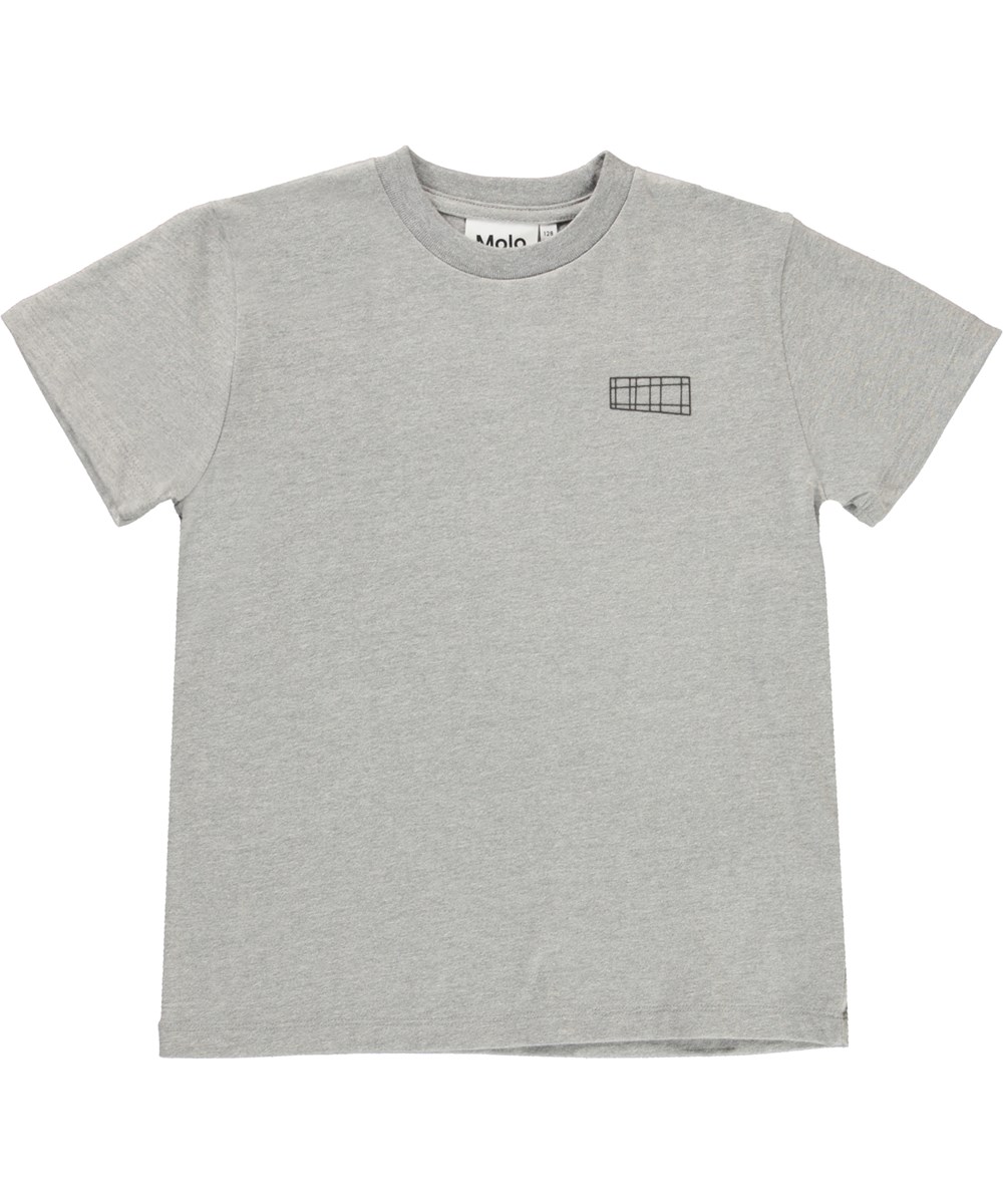 Rasmus 2-pack - Galaxy Grey - Økologisk 2-pack t-shirt grå og blå