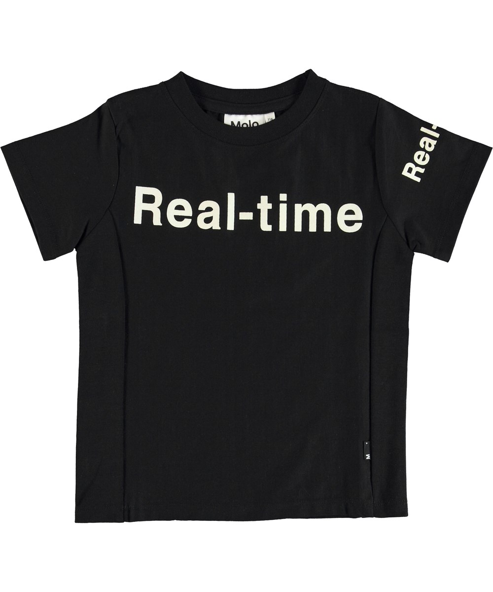 Rem - Black - T-Shirt Sort